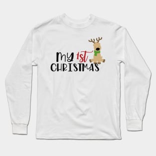 my first christmas family Deer Long Sleeve T-Shirt